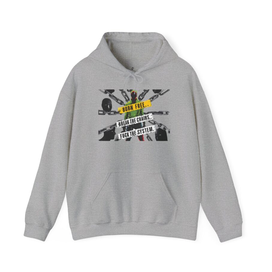 Born Free Break the Chains Hoodie - Image 8