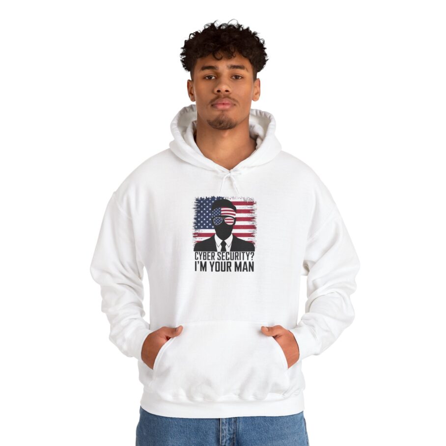 Cyber Security I'M Your Man Hoodie - Image 10
