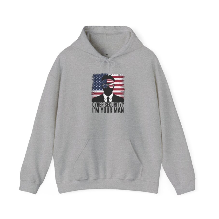 Cyber Security I'M Your Man Hoodie - Image 6
