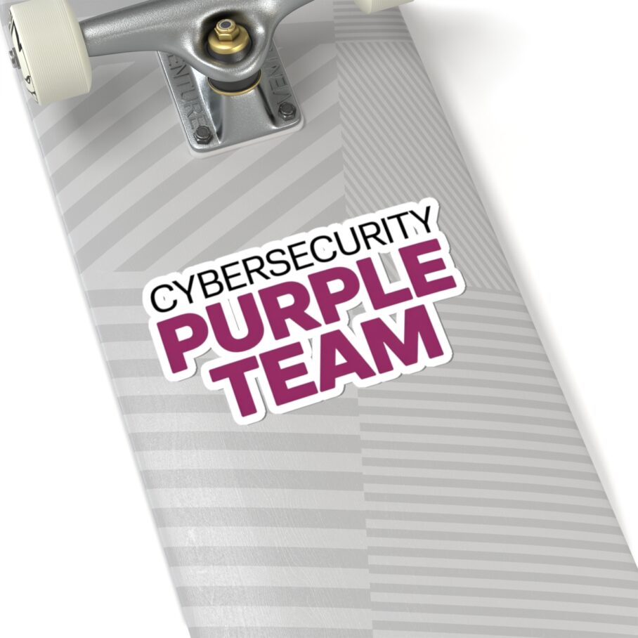 Cybersecurity Purple Team Sticker D01 - Image 9