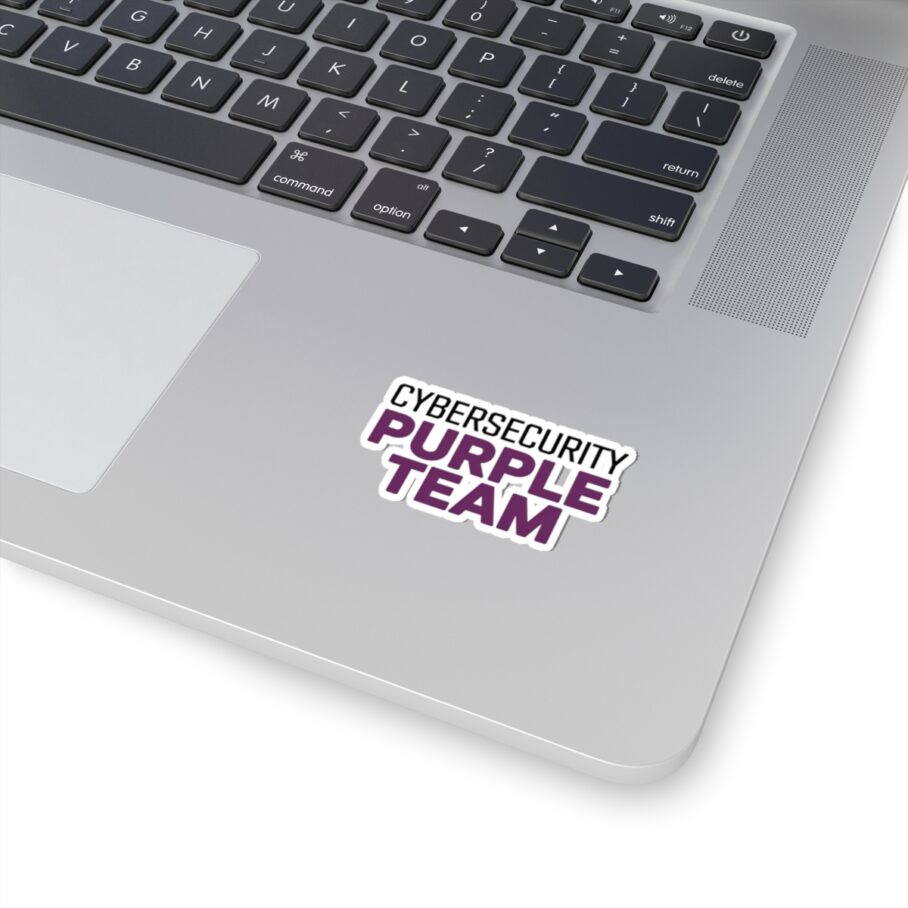 Cybersecurity Purple Team Sticker D04