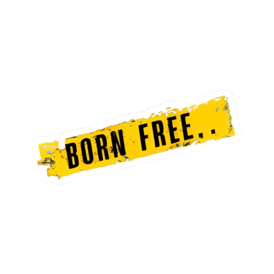 Born Free Sticker