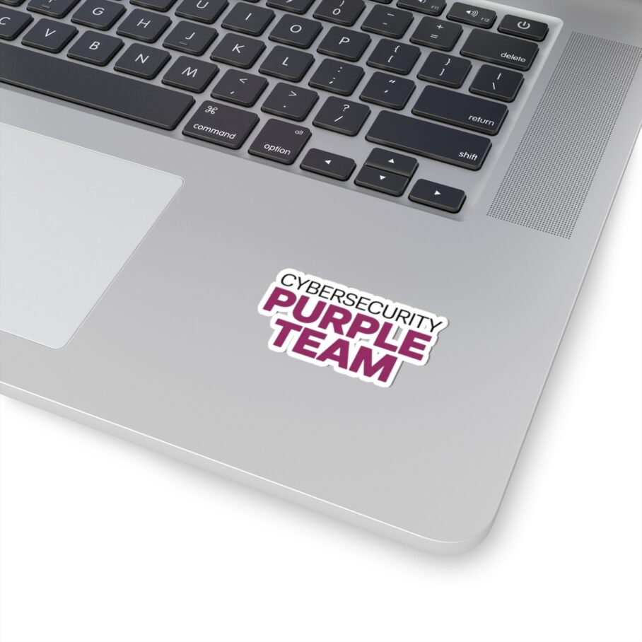 Cybersecurity Purple Team Sticker D01 - Image 2