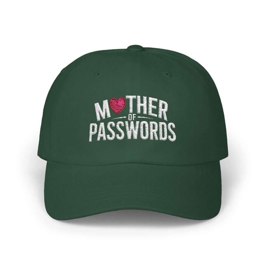 Embroidered MOTHER OF PASSWORDS Cap - Image 5
