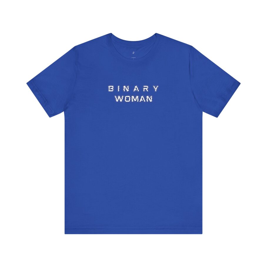 Binary Woman T-Shirt BIW0.1