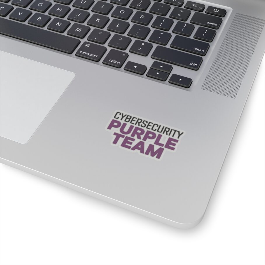Cybersecurity Purple Team Sticker D04
