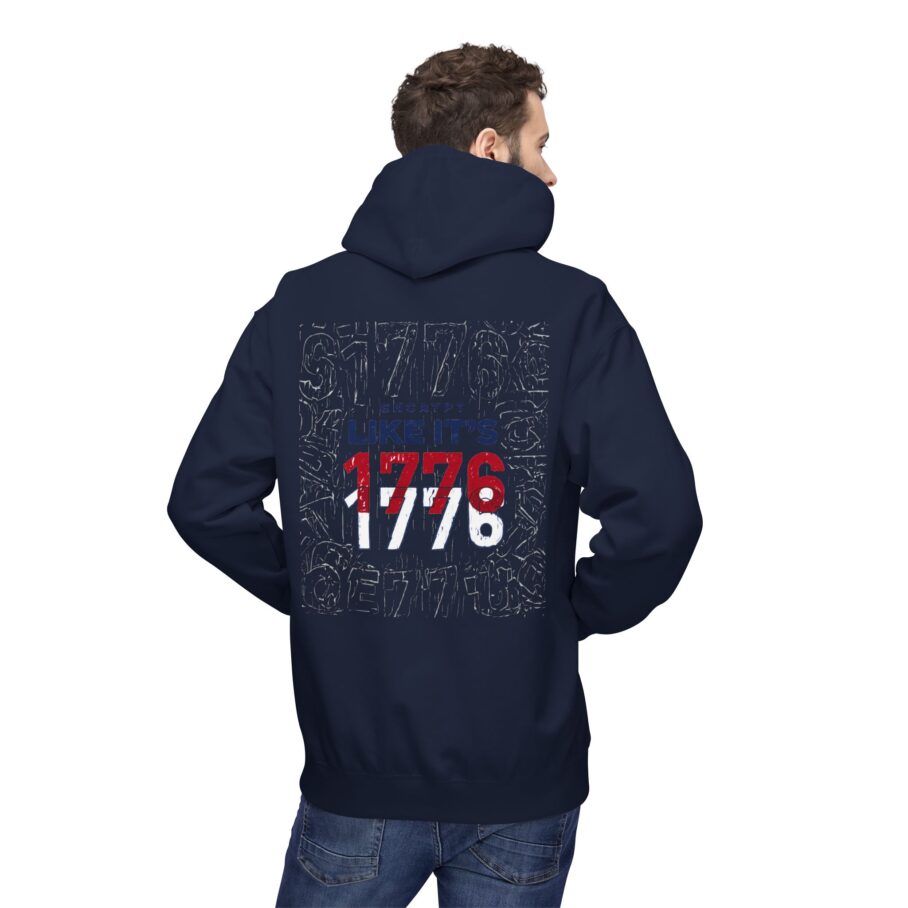 Encrypt Like It’s 1776 Softstyle Hoodie - Image 8