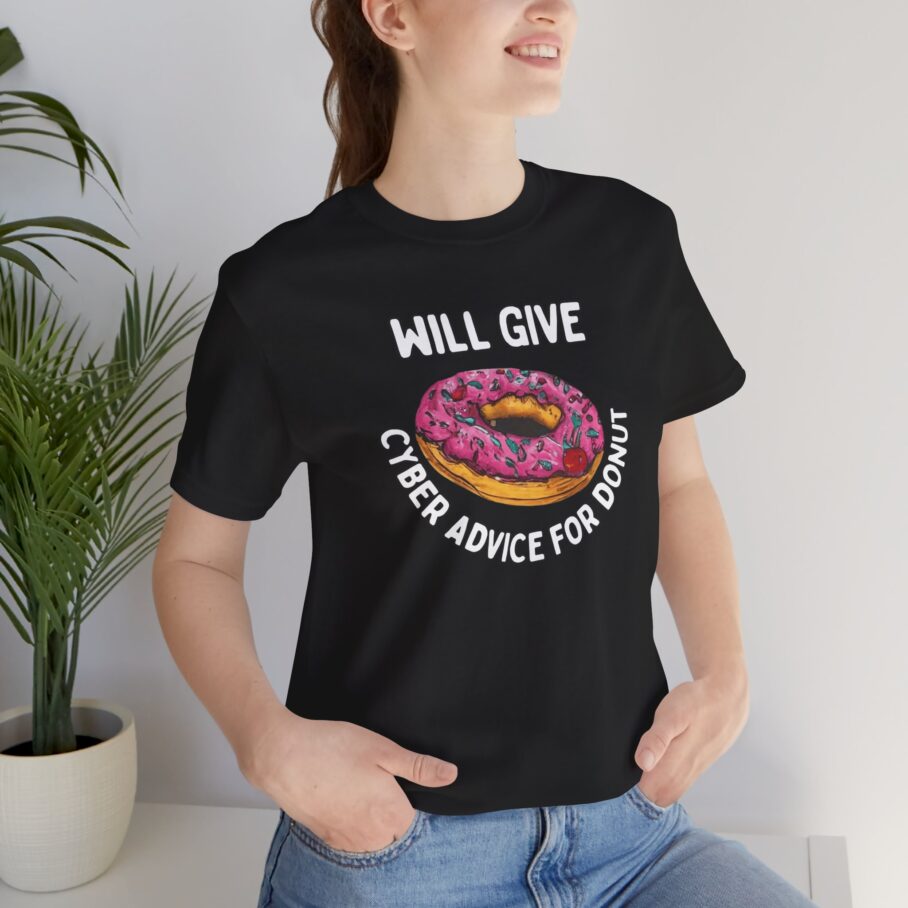 Cyber Advice T-Shirt TYP076 Front