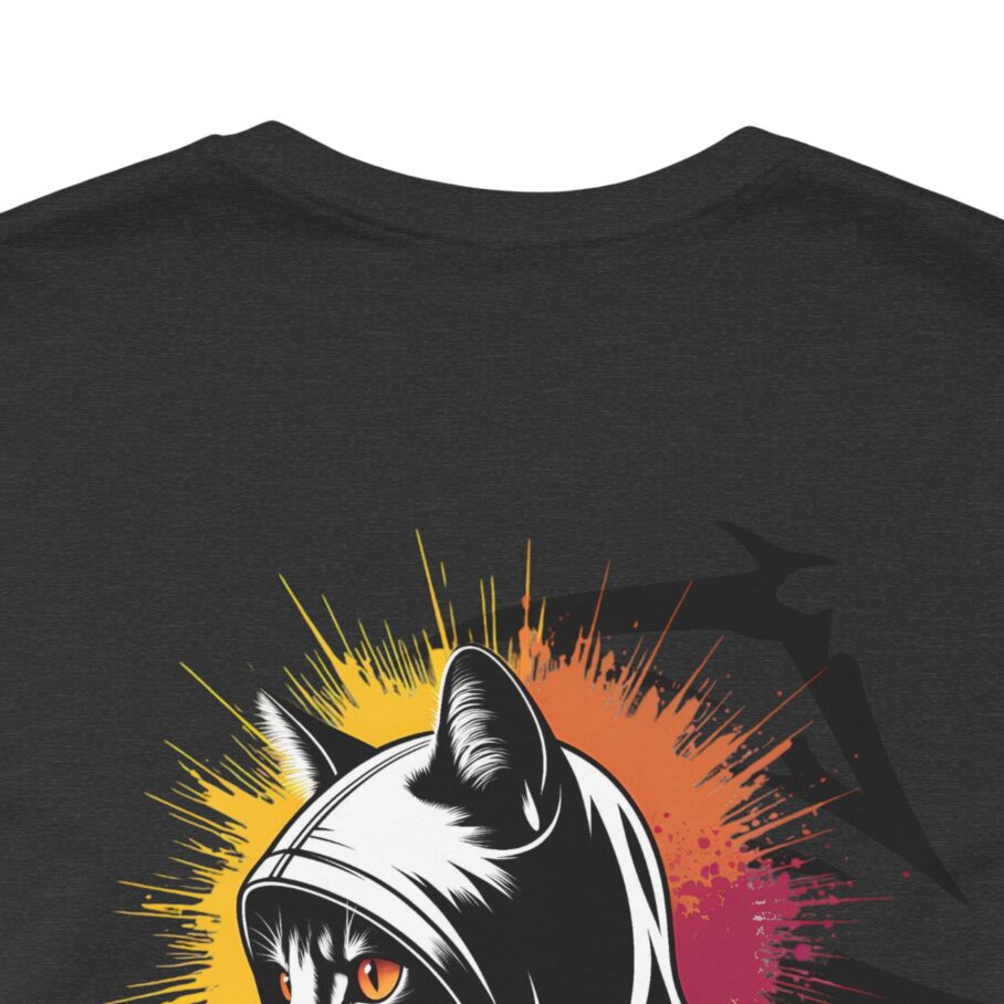 Graffiti-Style Cat Hoodie T-Shirt