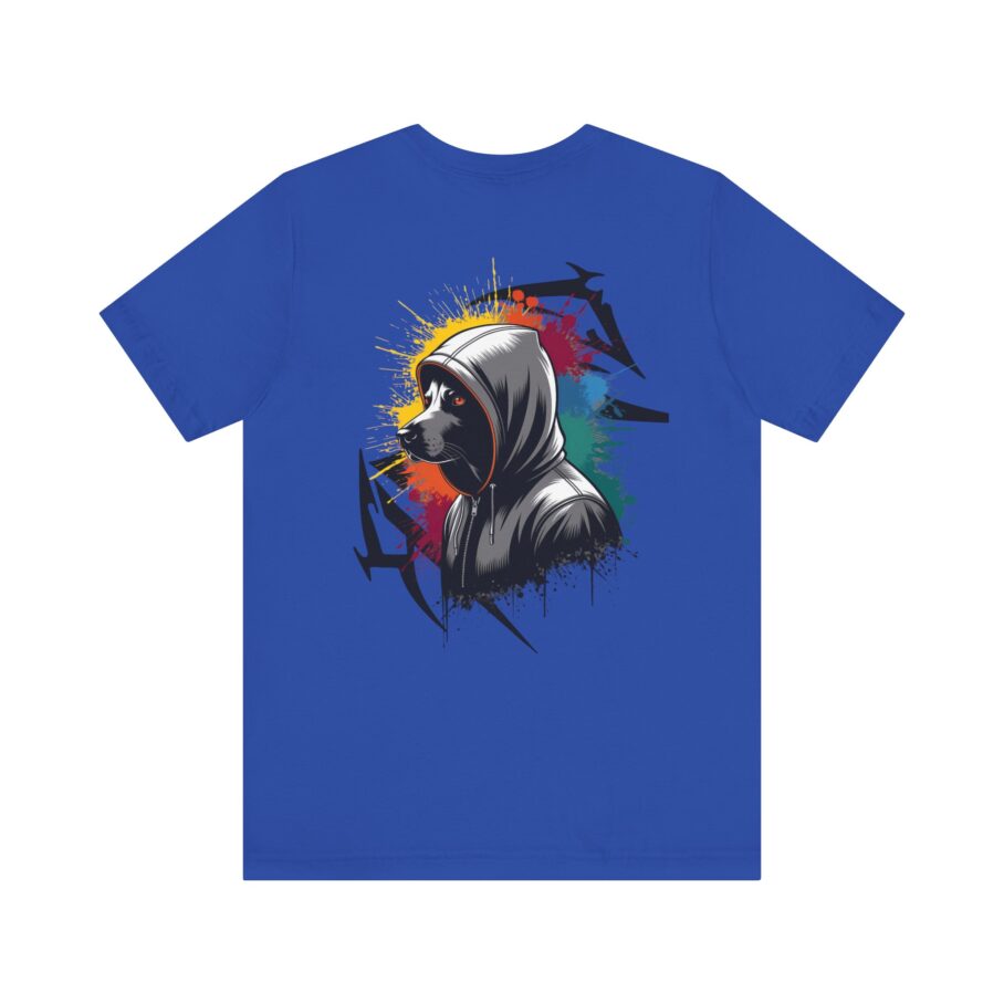 Graffiti-Style Dog Hoodie T-Shirt