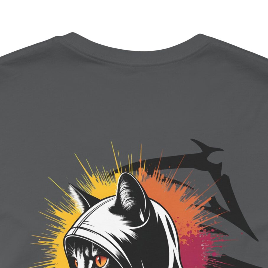 Graffiti-Style Cat Hoodie T-Shirt