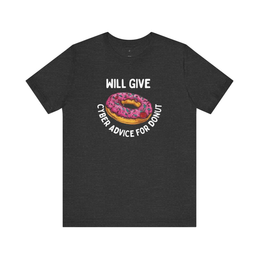 Cyber Advice T-Shirt TYP076 Front