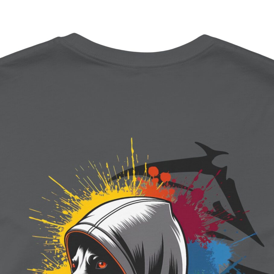 Graffiti-Style Dog Hoodie T-Shirt