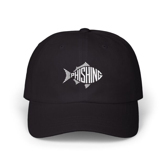 Phishing Fish Embroidery Cap