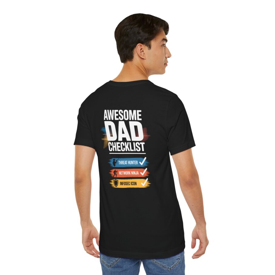 Awesome DAD Checklist T-Shirt