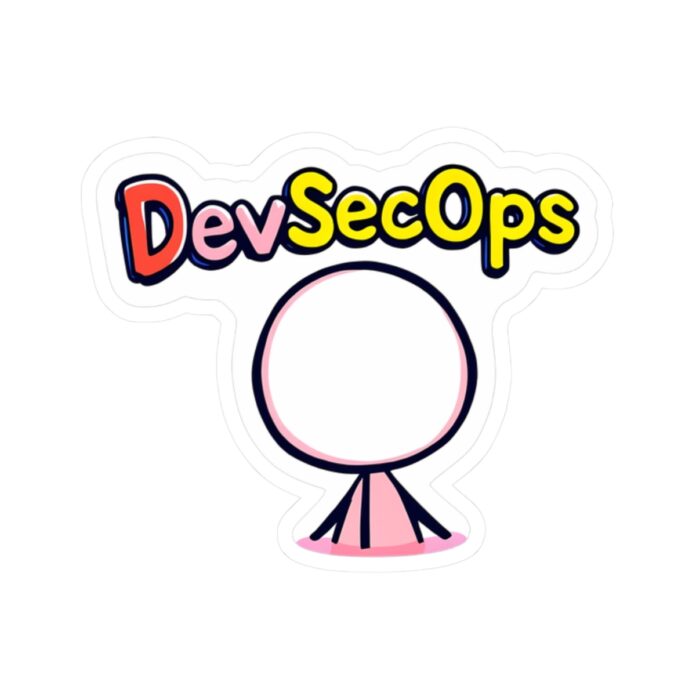 DevSecOps Stick Figure Sticker