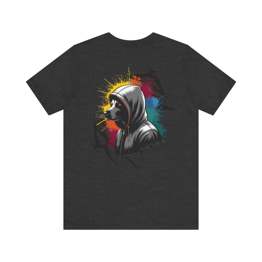 Graffiti-Style Dog Hoodie T-Shirt