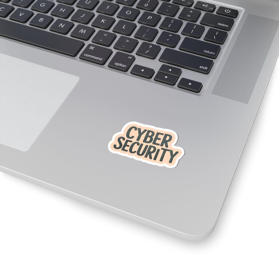 Sleek CYBER SECURITY Sticker - Image 2