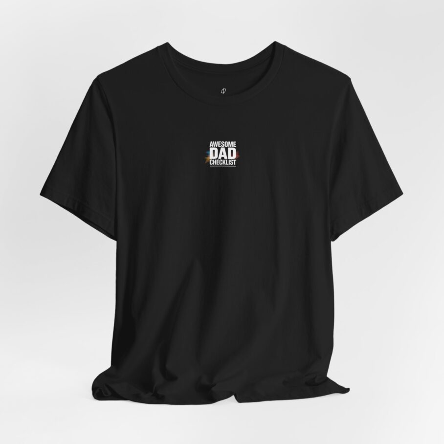 Awesome DAD Checklist T-Shirt