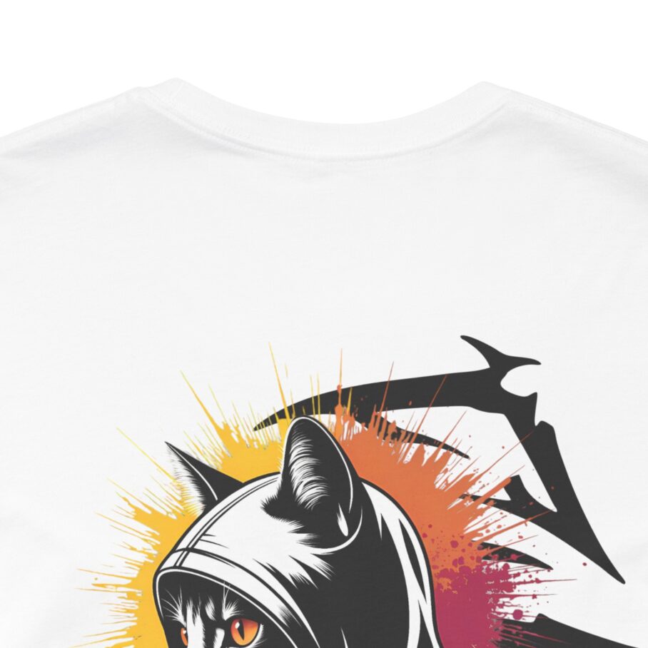Graffiti-Style Cat Hoodie T-Shirt