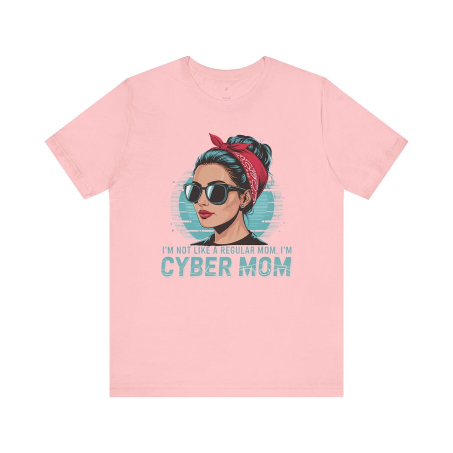Regular Mom, Cyber Mom T-Shirt – Front