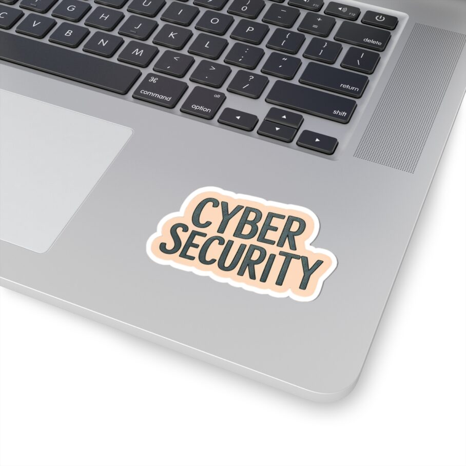 Sleek CYBER SECURITY Sticker - Image 5