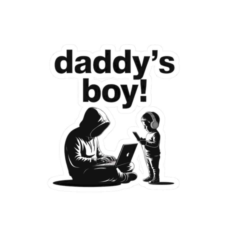 Daddy’s Boy Sticker D01