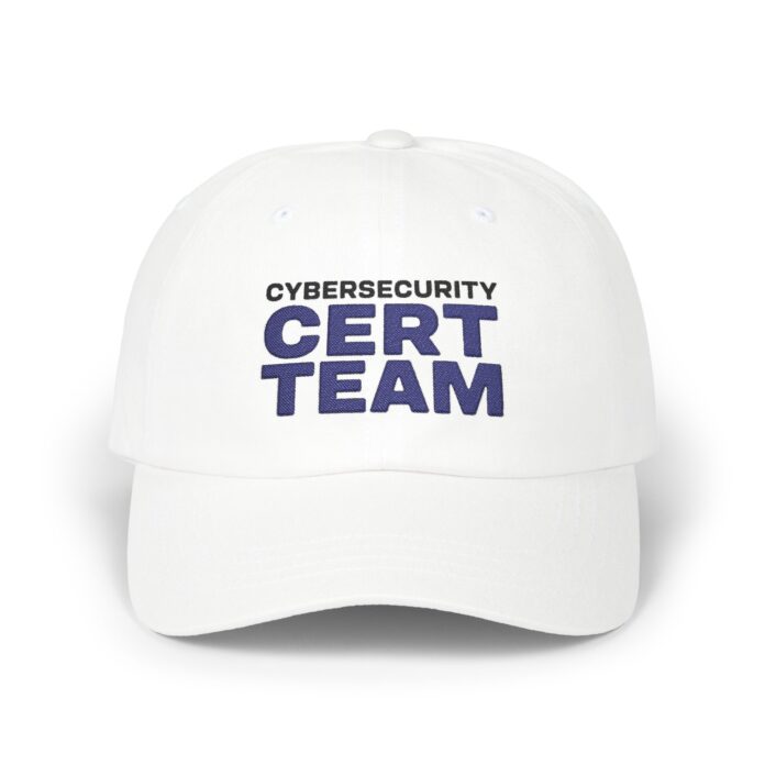 The Cybersecurity CERT Team Cap