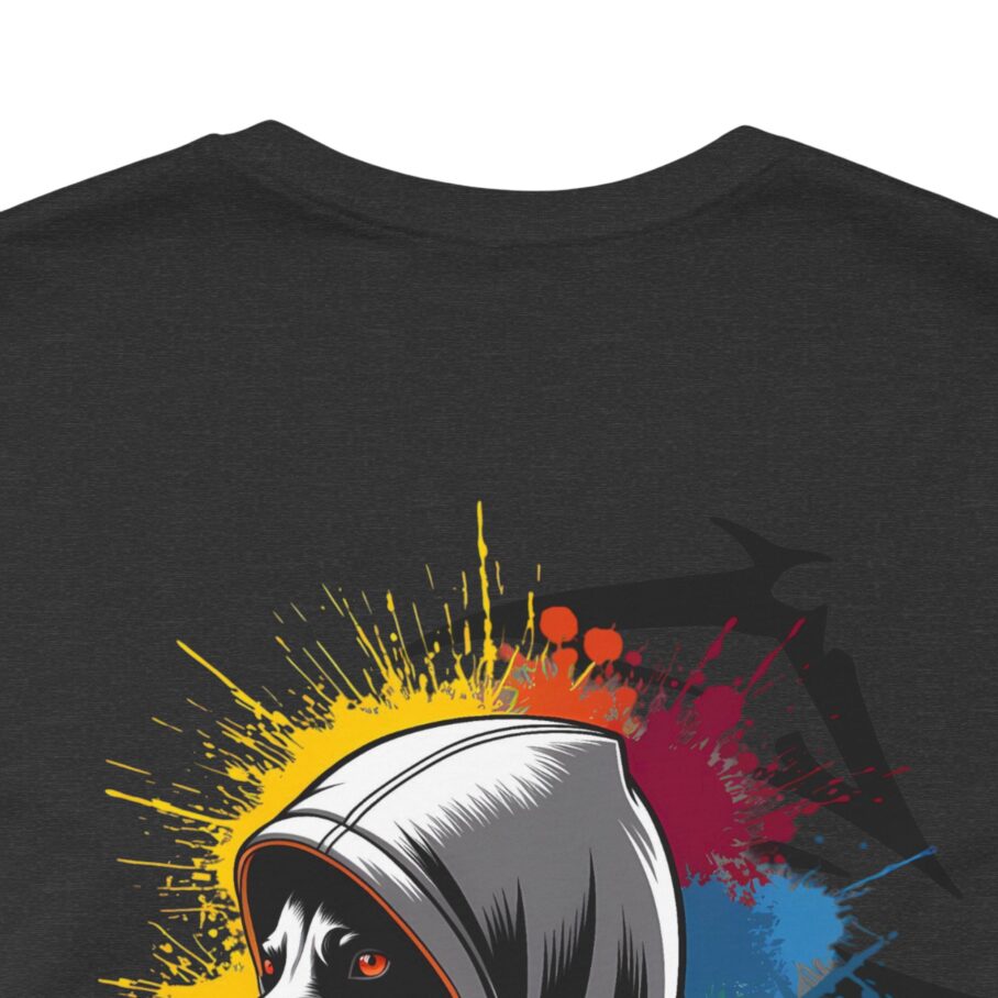Graffiti-Style Dog Hoodie T-Shirt