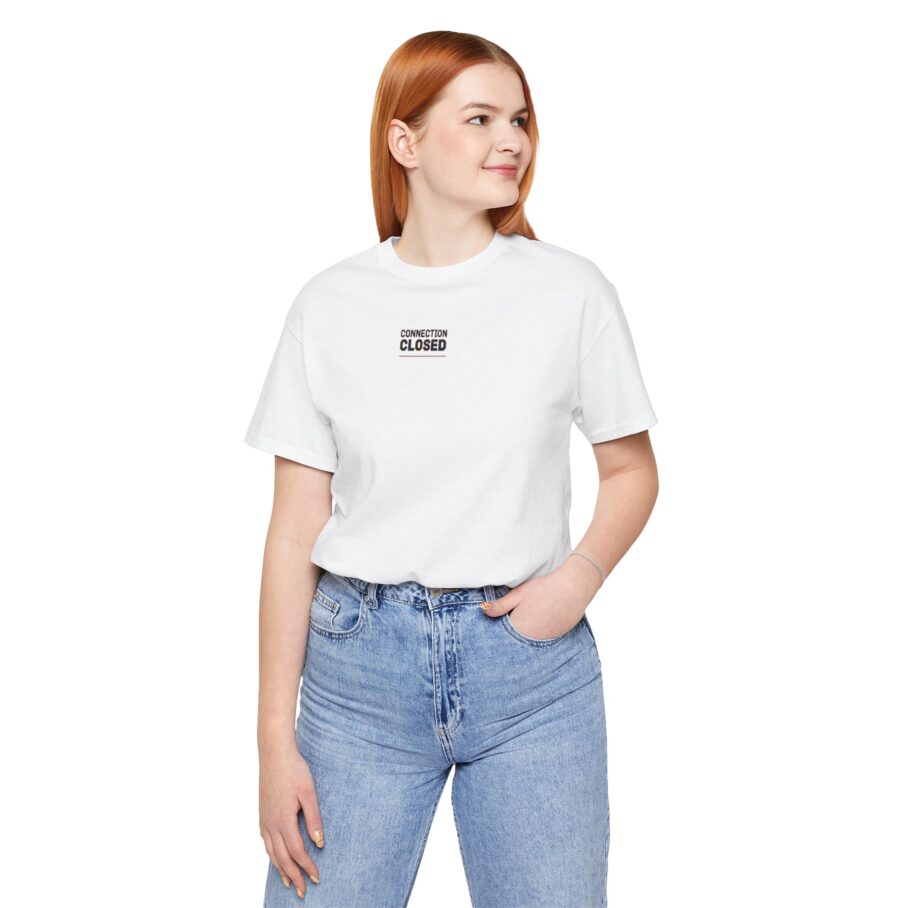 TCP Connection T-Shirt – SYN, ACK, FIN, CLOSED Network T-Shirt