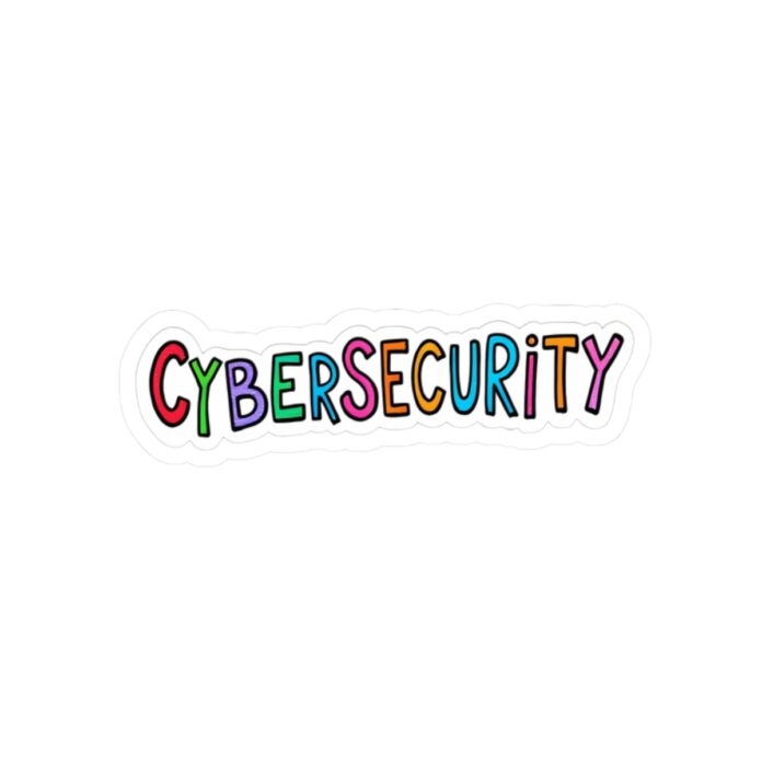 Cybersecurity Sticker D01