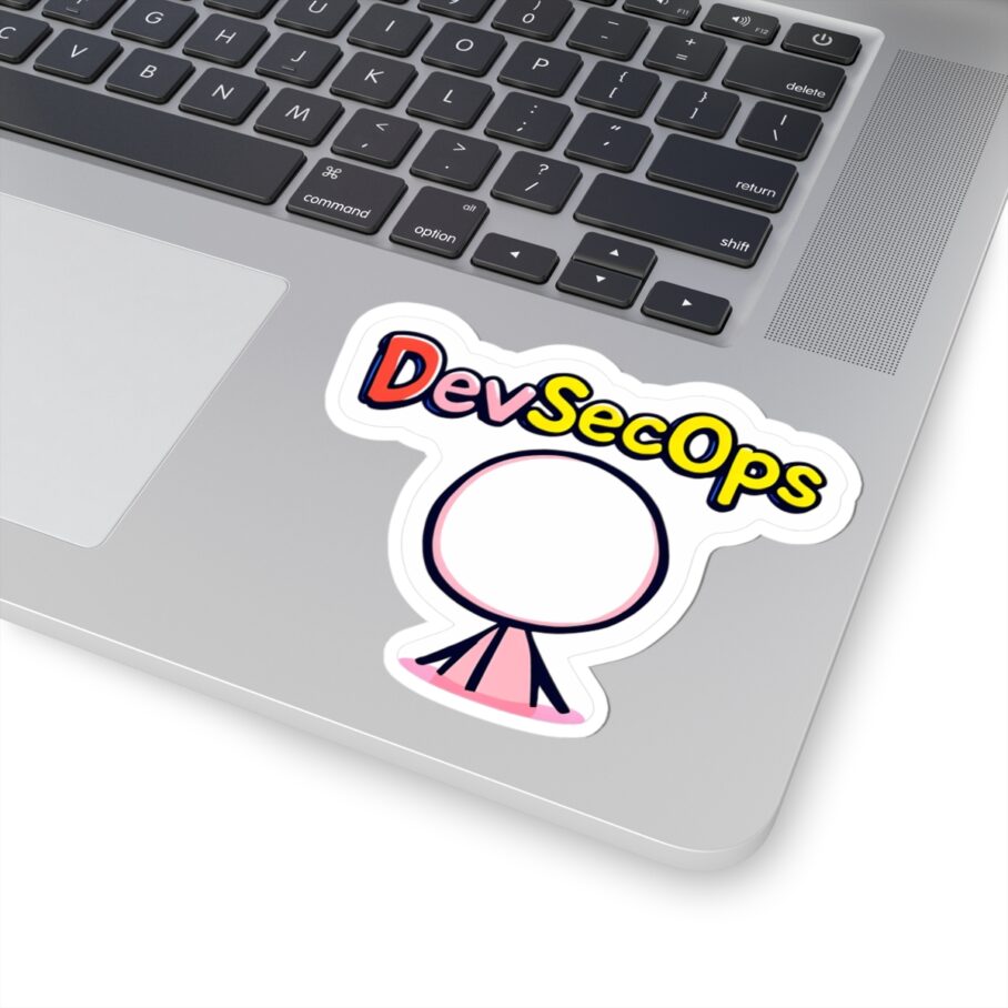 DevSecOps Stick Figure Sticker