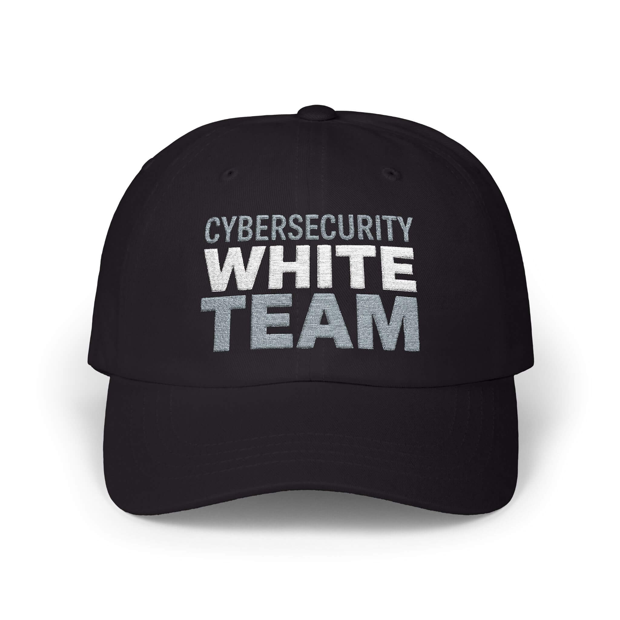 Cybersecurity White Team Cap by Choppiz.com