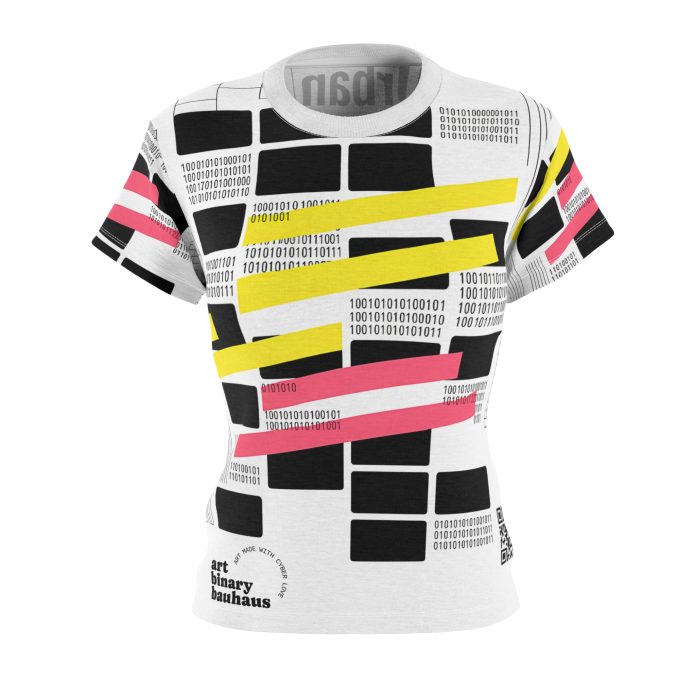Binary Bauhaus Artistic Women’s Tee