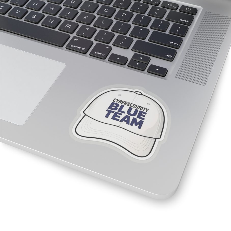 Cybersecurity Blue Team Cap Sticker