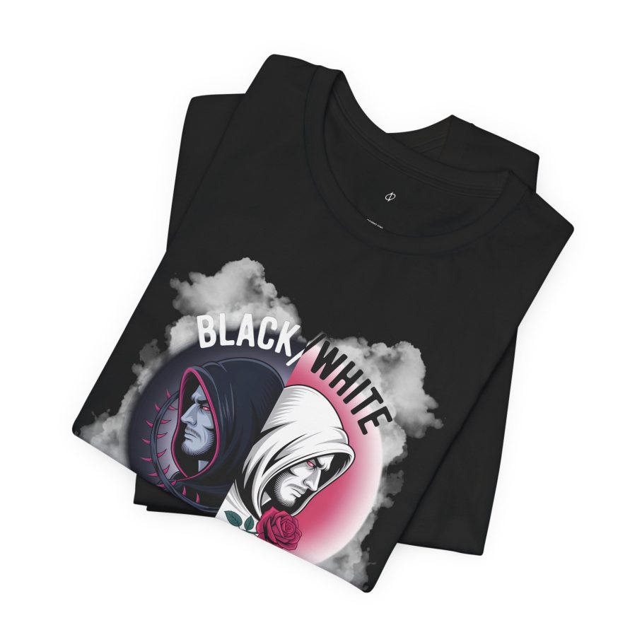 Black White Hackers D02 T-Shirt