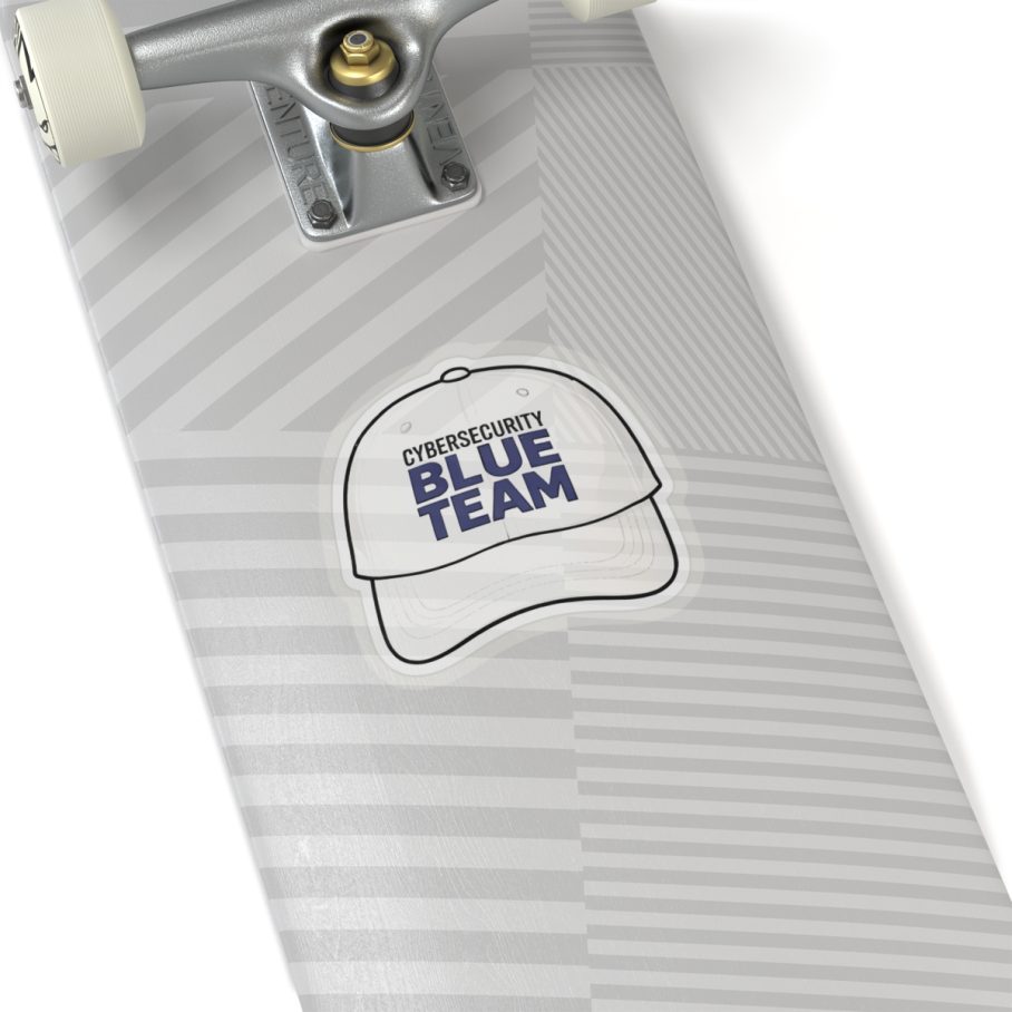 Cybersecurity Blue Team Cap Sticker