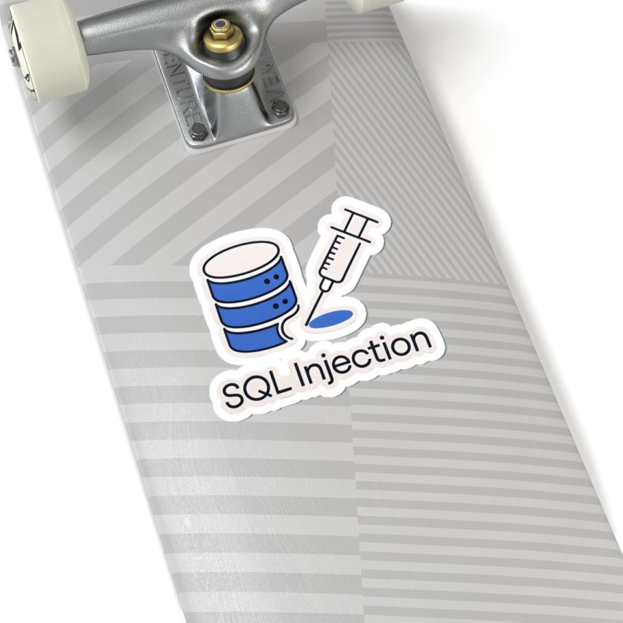 SQL Injection Sticker