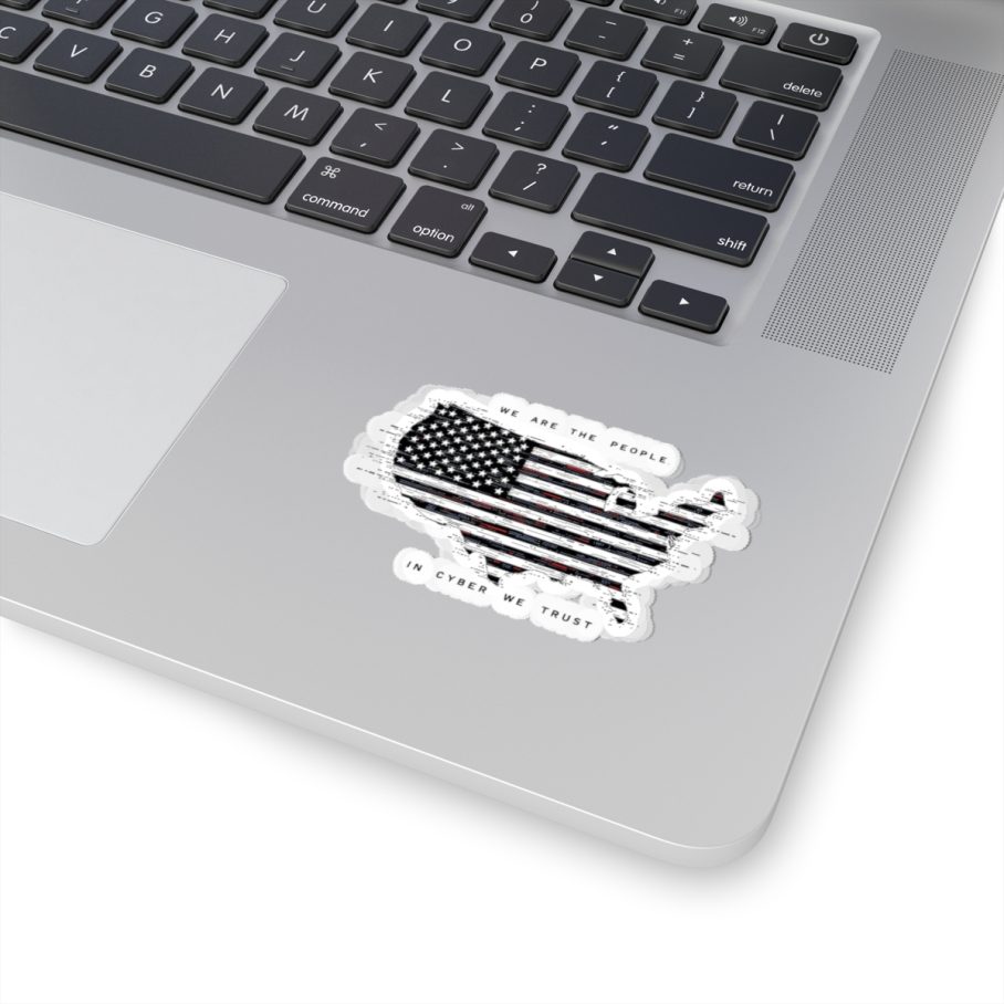 In Cyber We Trust Sticker