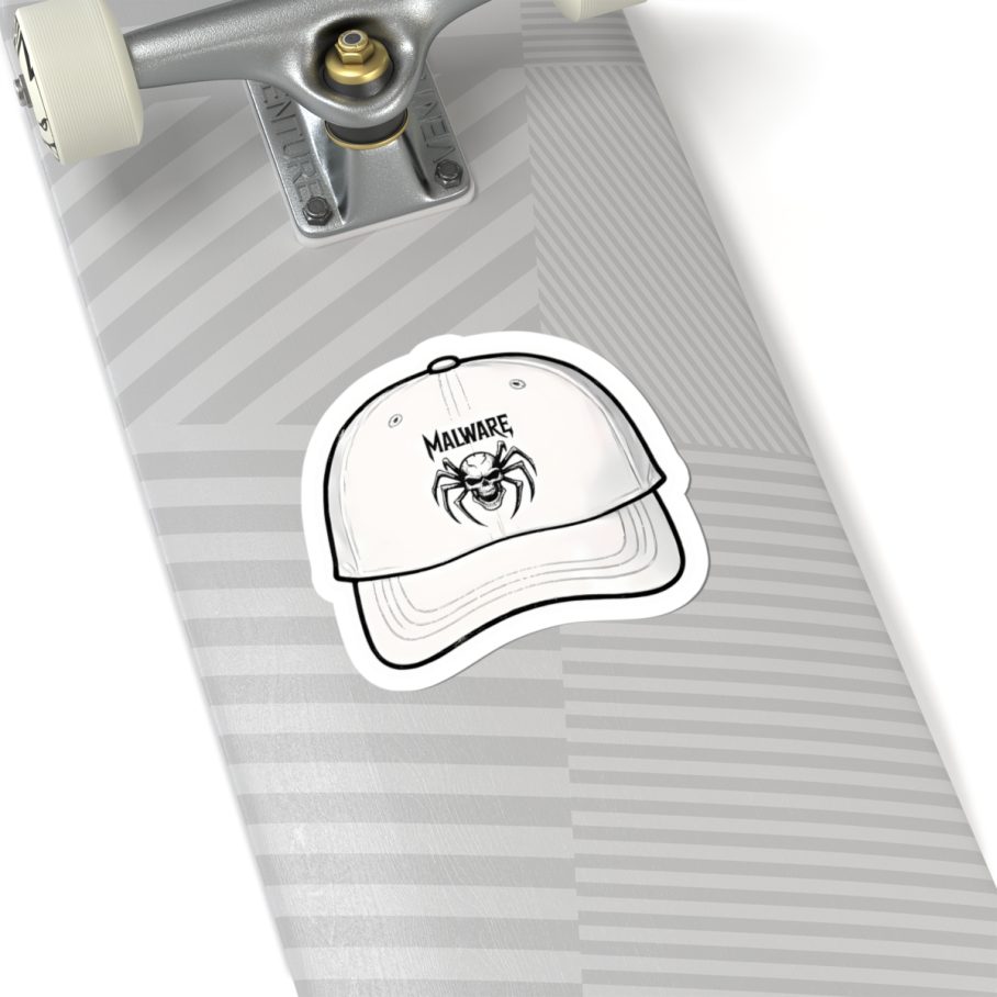 Malware Cap Sticker