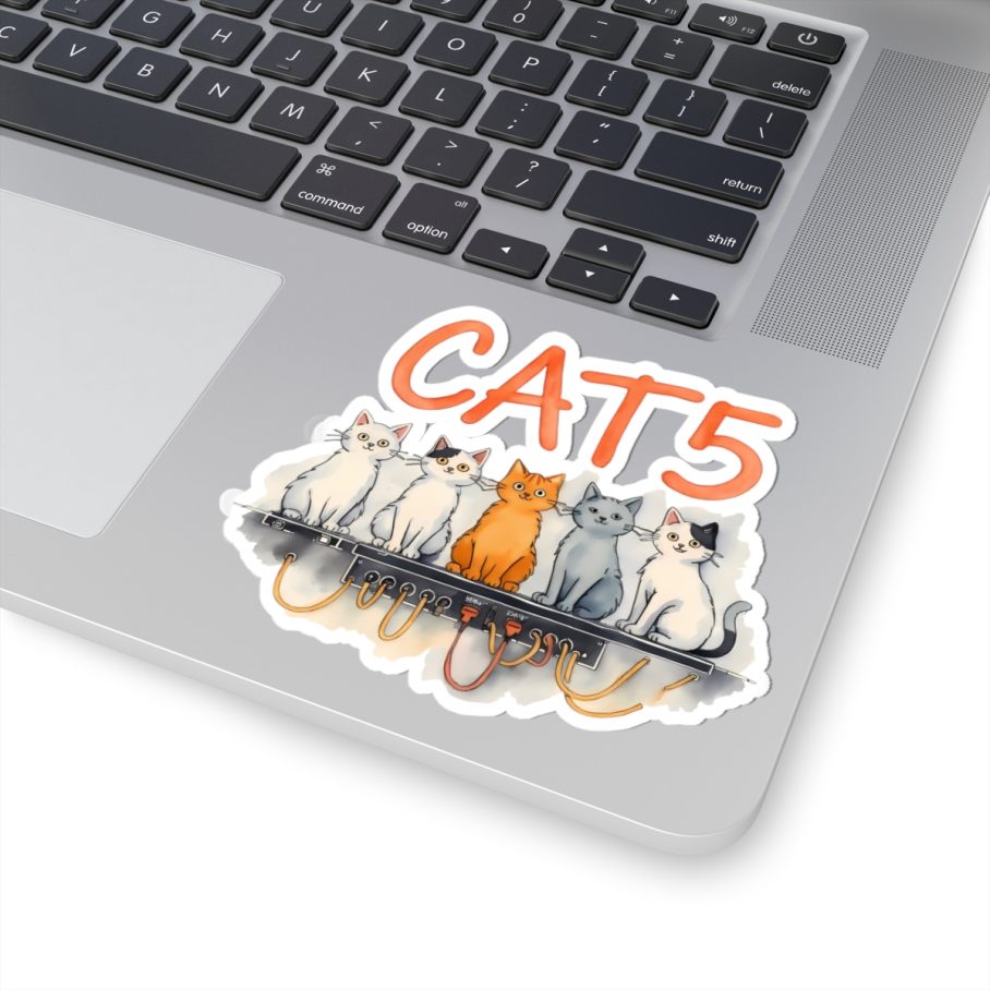 CAT5 Sticker