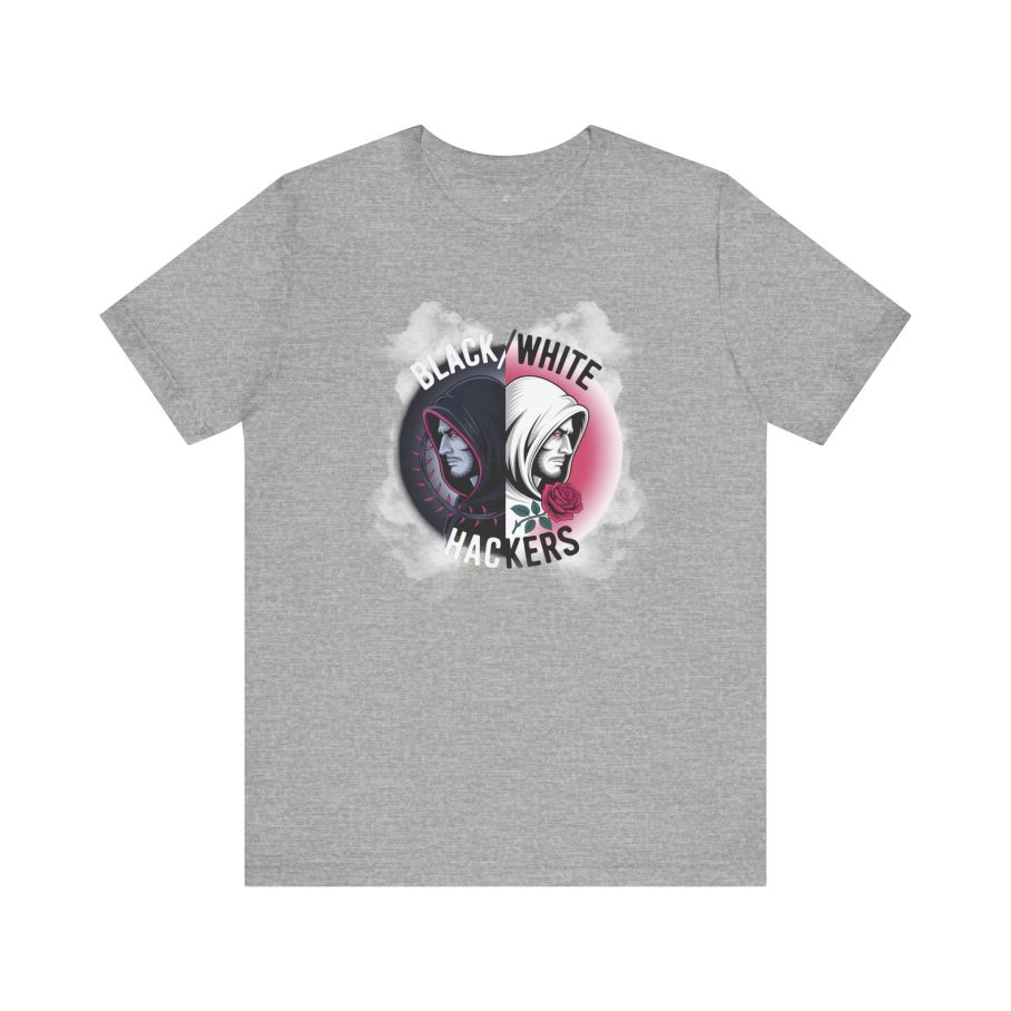 Black White Hackers D02 T-Shirt
