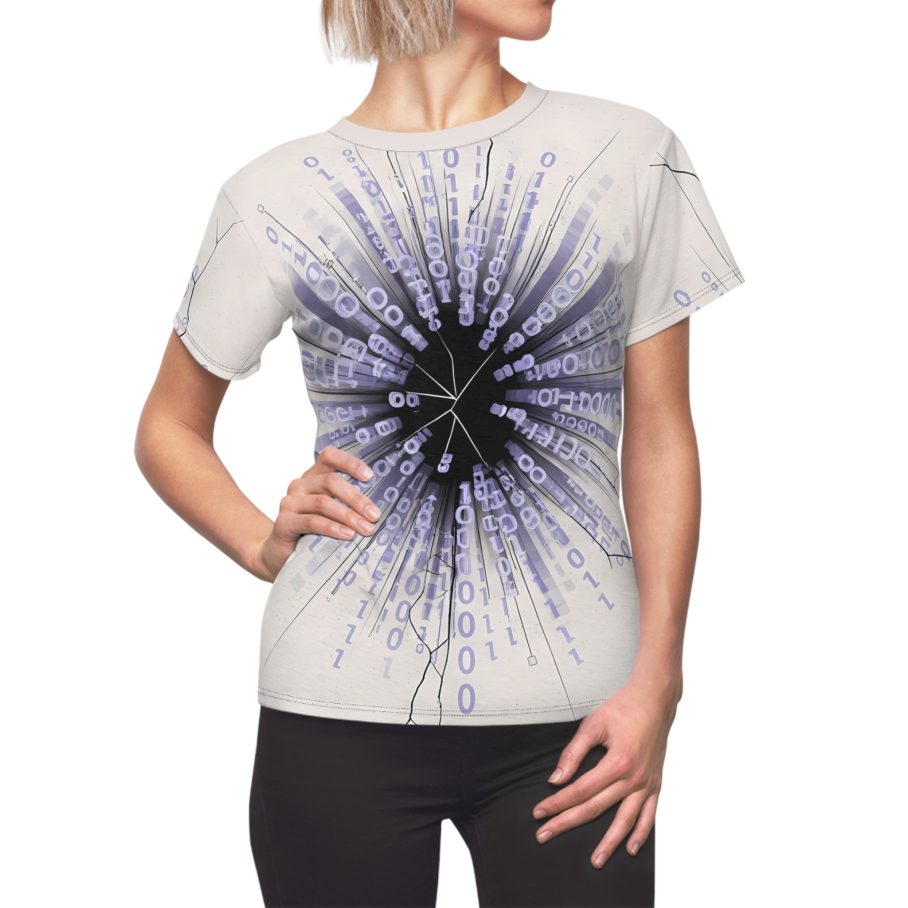 The Black Hole Binary Artistic Women’s Tee