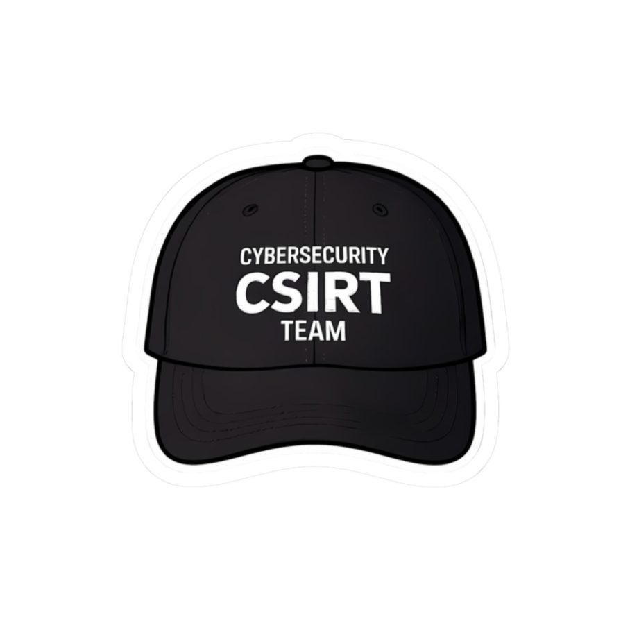 Cybersecurity CSIRT Team Cap Sticker