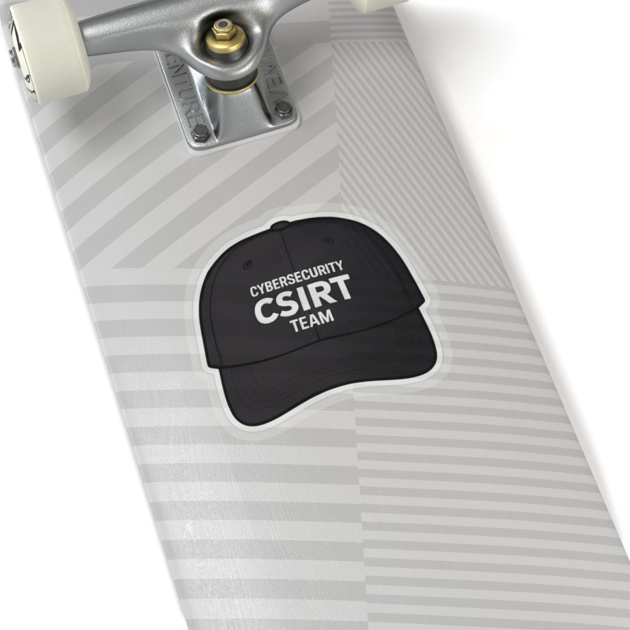 Cybersecurity CSIRT Team Cap Sticker