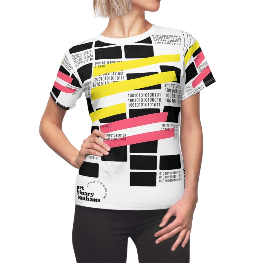 Binary Bauhaus Artistic Women’s Tee