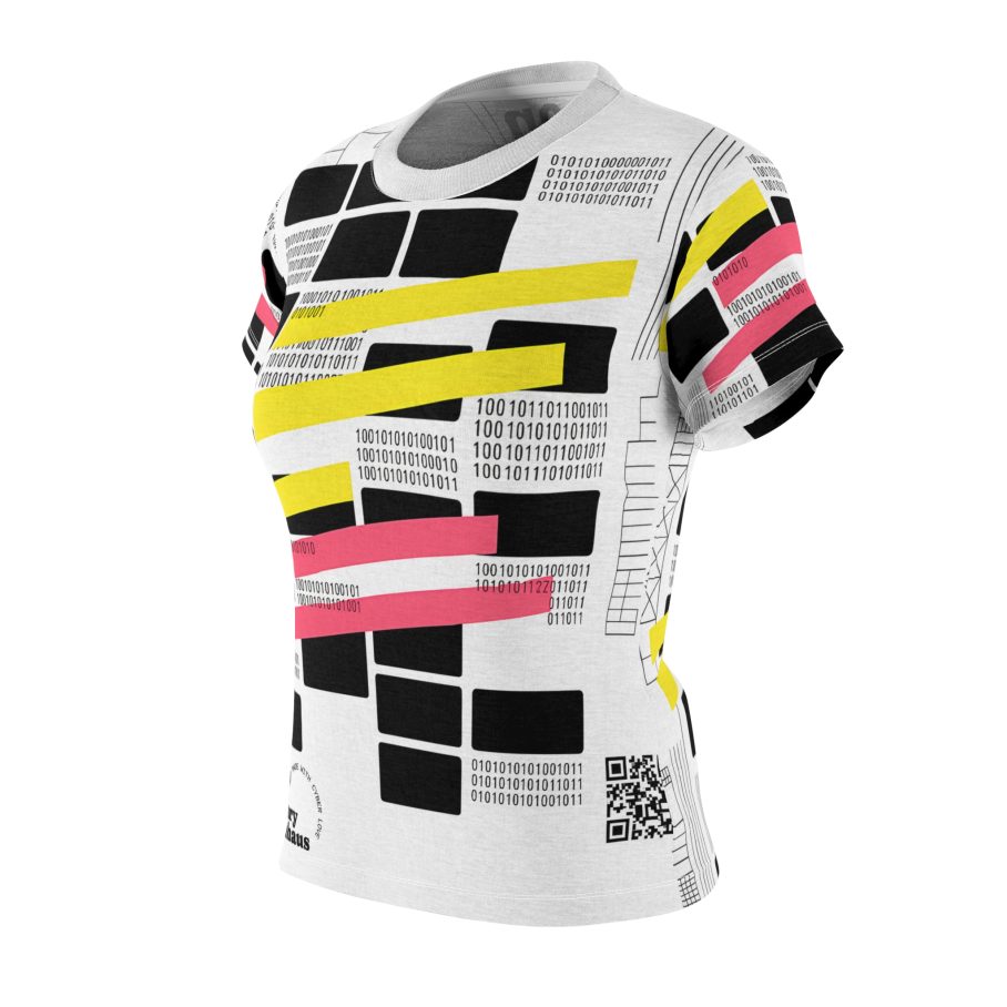 Binary Bauhaus Artistic Women’s Tee