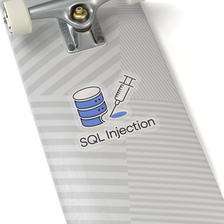 SQL Injection Sticker