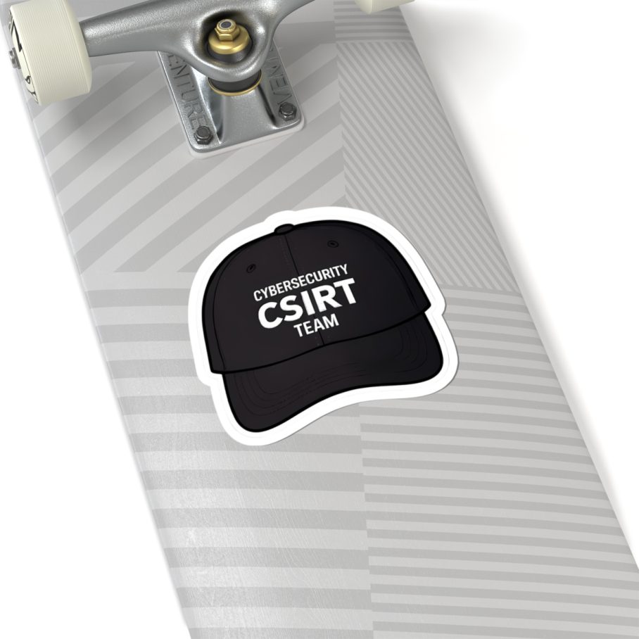 Cybersecurity CSIRT Team Cap Sticker