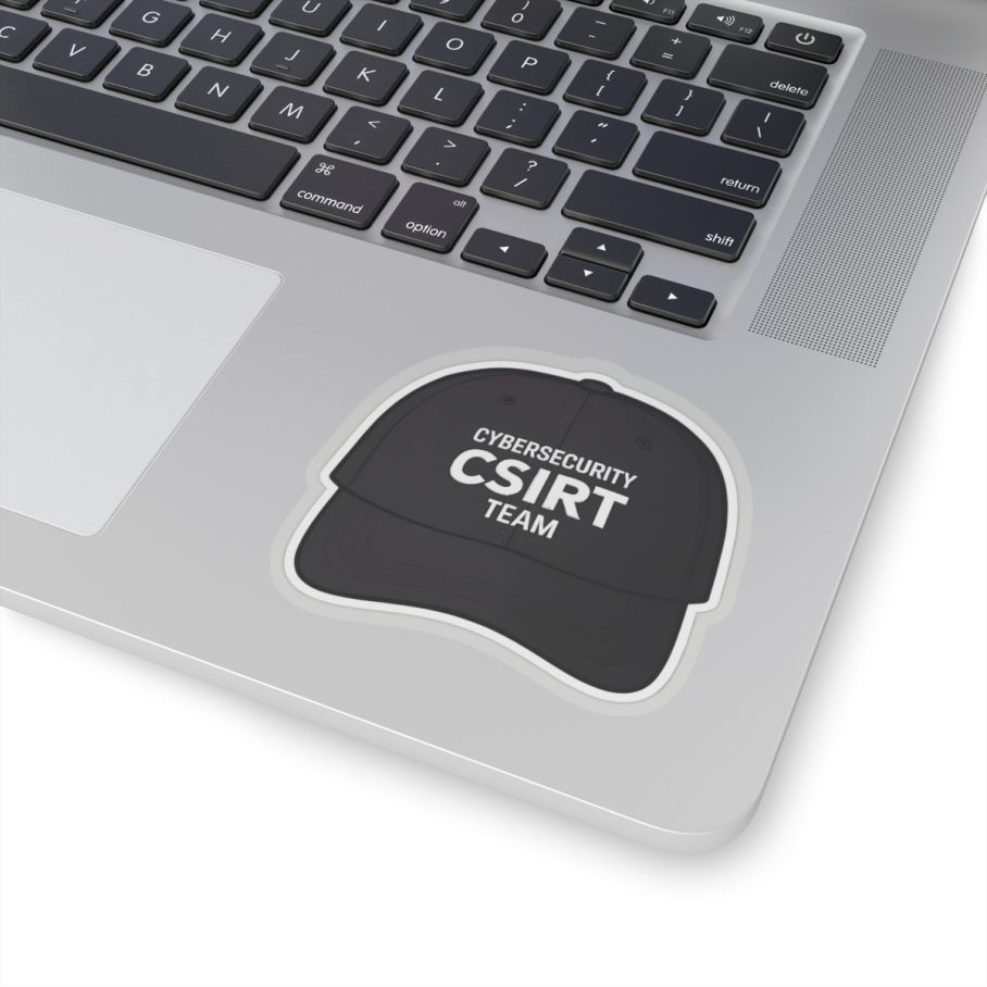 Cybersecurity CSIRT Team Cap Sticker